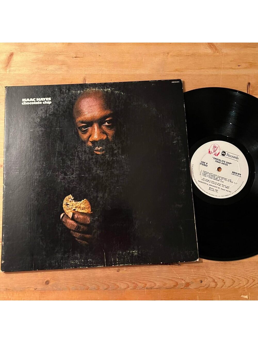 Isaac Hayes - Chocolate Chip 33rpm VG+ VR21